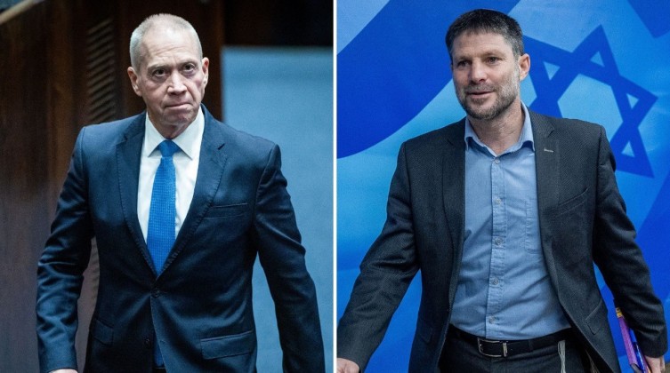 قناة إسرائيلية تتحدث عن أزمة بين غالانت وسموتريتش