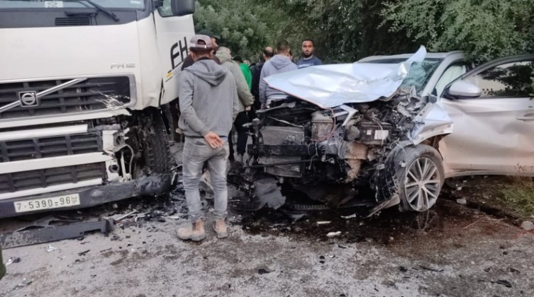 مصرع مواطن وإصابة آخر بحادث سير في جنين