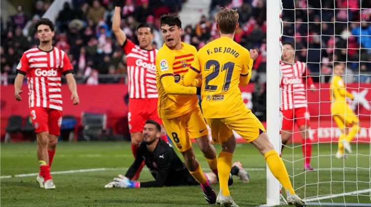 برشلونة يعزز صدارته للدوري الإسباني بهدف أمام جيرونا