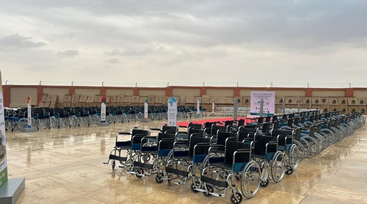 قافلة مساعدات طبية تصل غزة عبر معبر رفح