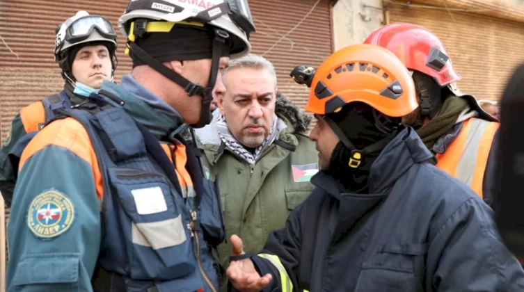 المالكي: فريق دولة فلسطين مستمر في عملياته الاغاثية والإنسانية في سوريا وتركيا