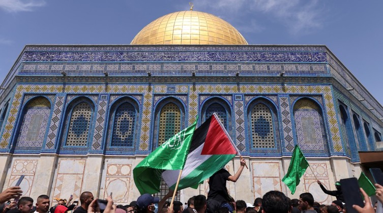 حماس: سقوط حجارة من جدران قبَّة الصخرة حادث خطير