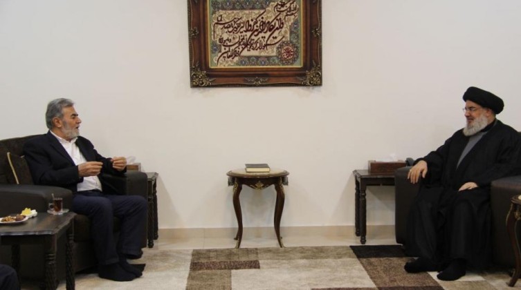تفاصيل لقاء حركة الجهاد الإسلامي مع حسن نصر الله