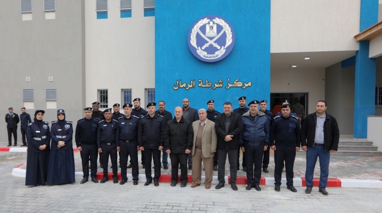 بالصور: افتتاح مركز شرطة العباس بعد إعادة إعماره
