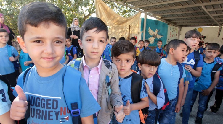 الأونروا:  الدوام المدرسي طبيعي في مدارس قطاع غزة
