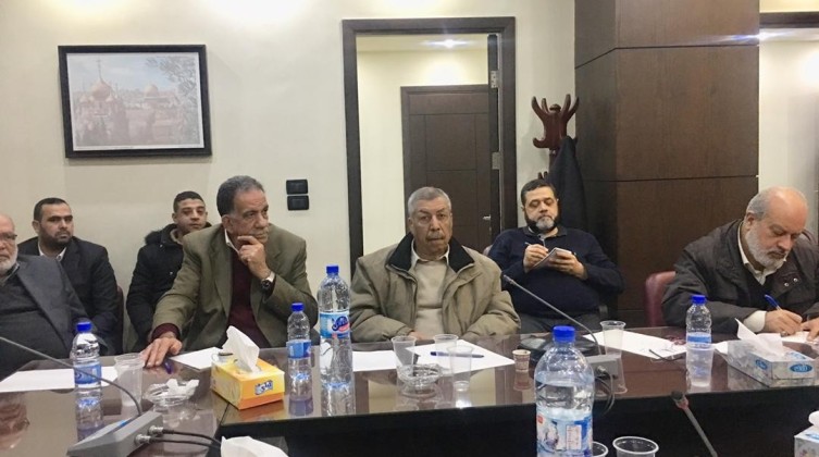 الفصائل الفلسطينية تعقد اجتماع في دمشق
