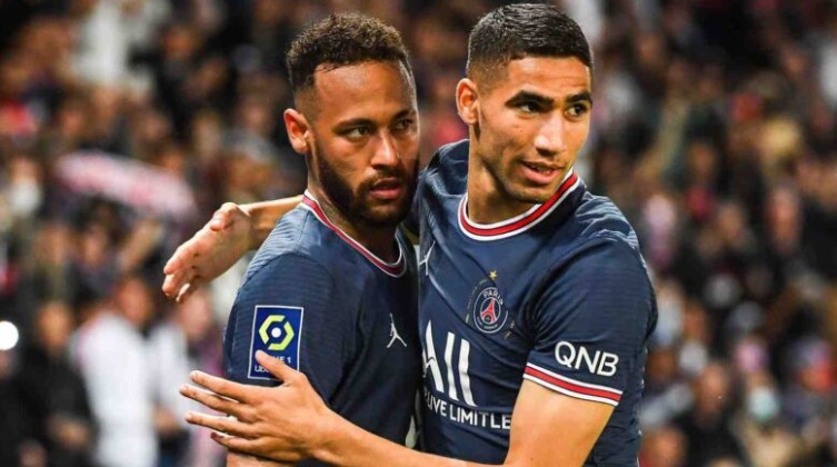 باريس سان جيرمان يُصدر بيانًا بشأن "نيمار وحكيمي"