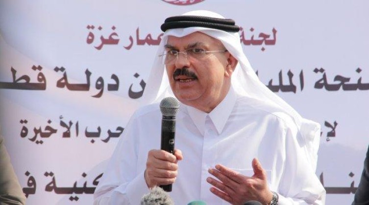السفير القطري محمد العمادي يصل قطاع غزة