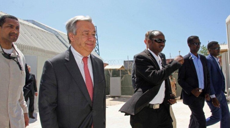 "غوتيريش" يصل الصومال ضمن الجهود لمواجهة الجفاف