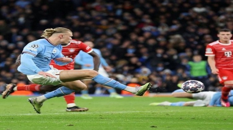 شاهد- مانشستر سيتي يكتسح بايرن ميونخ بثلاثية ويضع قدمًا في نصف نهائي دوري أبطال أوروبا