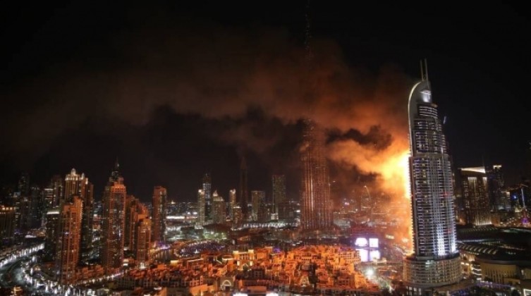 قتلى وإصابات جراء حريق داخل بناية في دبي