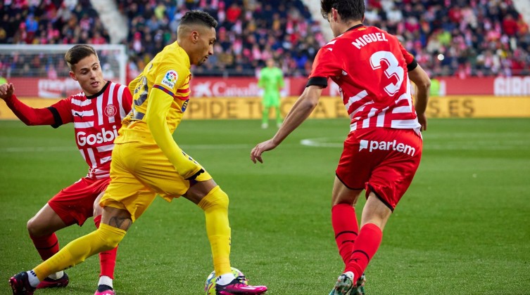 برشلونة يسقط في فخ التعادل السلبي مع جيرونا بالدوري الإسباني