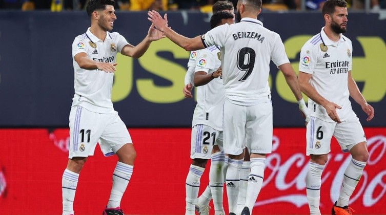 شاهد- ريال مدريد يستعد لـ تشيلسي بثنائية أمام قادش في الدوري الإسباني