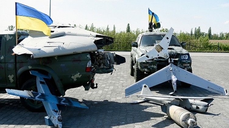 هجوم روسي بالمسيرات المتفجرة يستهدف كييف