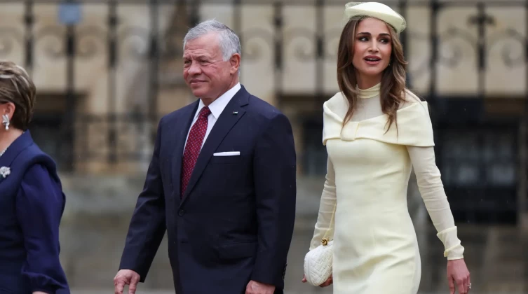 العاهل الأردني والملكة رانيا يحضران مراسم تتويج الملك تشارلز الثالث