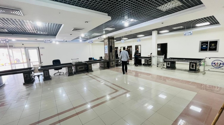 بالصور: الهيئة العامة للمعابر تُعلن انتهاء توسعة صالة الوصول بمعبر رفح