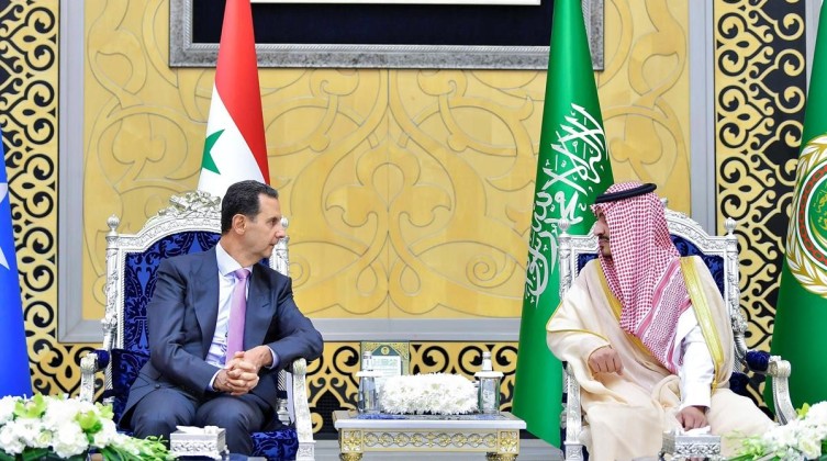 الرئيس السوري يصل إلى السعودية