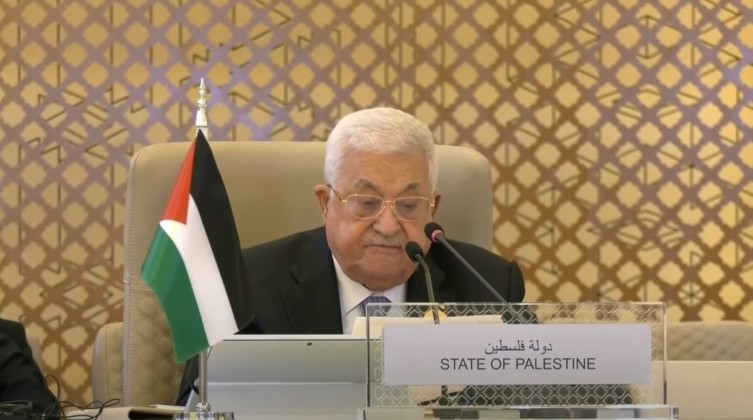 كلمة الرئيس عباس  أمام القمة العربية الـ32 في جدة