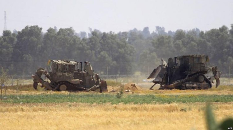 آليات الاحتلال تتوغل شرق قطاع غزة