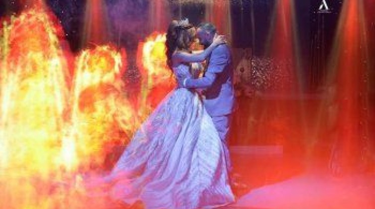 حفل زفاف هبة زهرة ومحمد حسن يتصدر حديث الجمهور على مواقع التواصل الاجتماعي (فيديو)