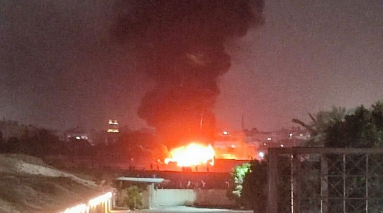 انفجار موقع بدر