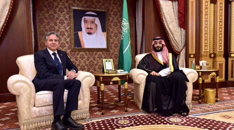 بلينكن بحث مع ولي العهد السعودي في حقوق الإنسان