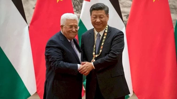 تفاصيل اجتماع الرئيس عباس مع نظيره الصيني