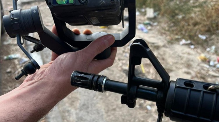 بالصور: إسقاط طائرة مُسيرة تابعة للاحتلال في مخيم جنين