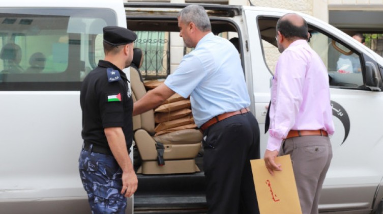 بالصور: الشرطة بغزة تؤمن بدء اختبارات الثانوية العامة