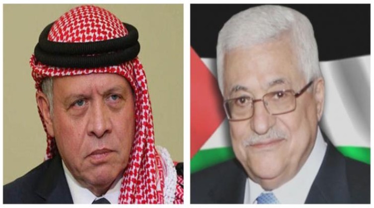 تفاصيل اتصال هاتفي بين الرئيس عباس والعاهل الأردني