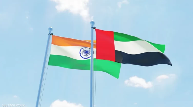 الإمارات والهند تتفقان على زيادة التجارة