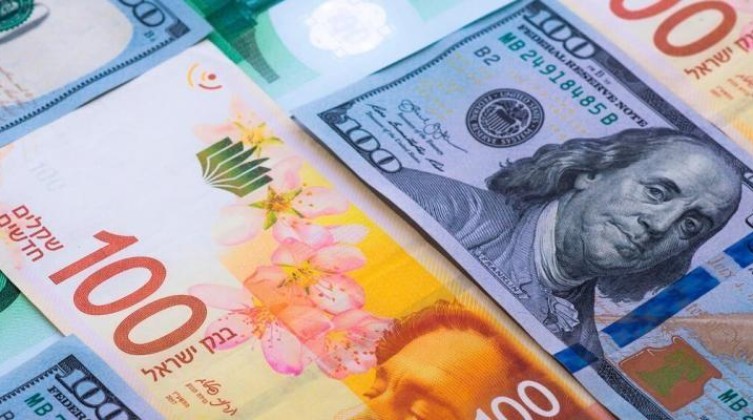 ارتفاع سعر صرف الدولار مقابل الشيكل اليوم الثلاثاء