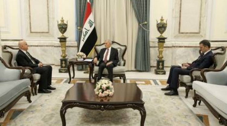 الرئيس العراقي يؤكد دعم العراق للقضية الفلسطينية
