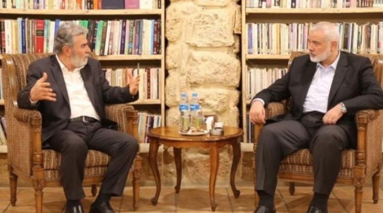تفاصيل اتصال هاتفي بين هنية والنخالة بشأن العدوان في جنين