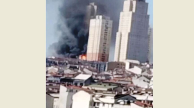 حريق بمركز ثقافي في إسطنبول