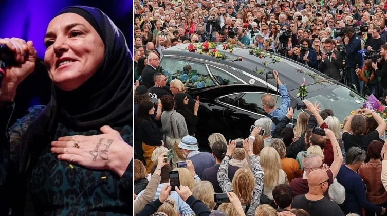 بالصور: إيرلندا تودع فنانة مسلمة بموكب جنائزي مهيب