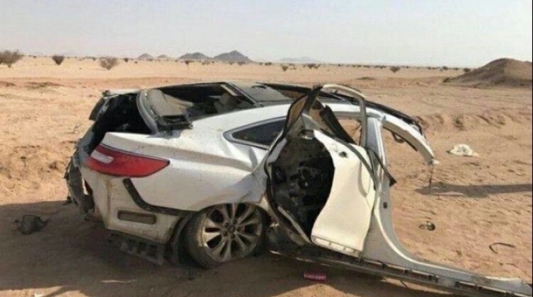 حادث سير مروع يودي بحياة عائلة أردنية كاملة في السعودية