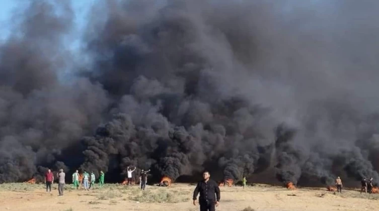 بالصور: إصابتان برصاص الاحتلال على الحدود الشرقية لمدينة غزة