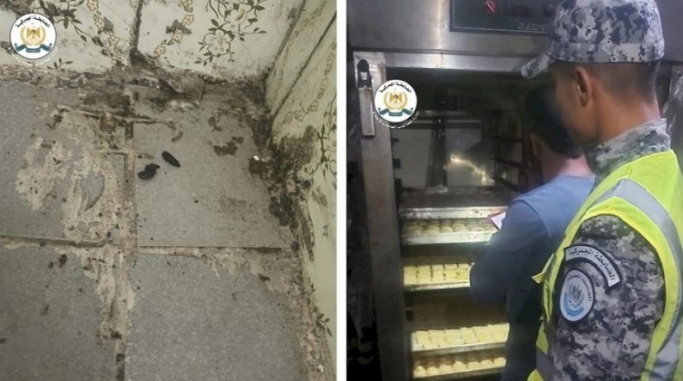 صورة: (صراصير.. فئران) وغيرها.. الكشف عن تفاصيل إغلاق أحد المخابز وسط رام الله