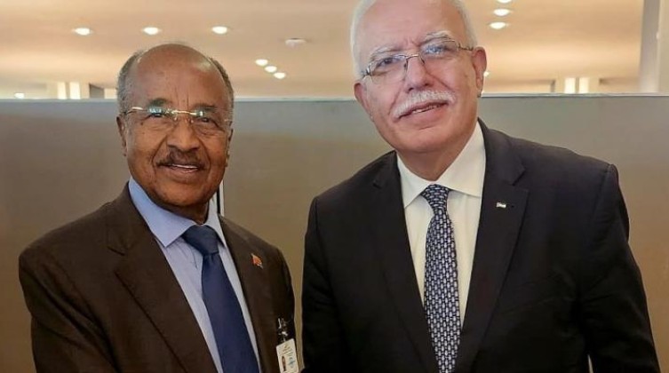 المالكي يبحث سبل تعزيز العلاقات مع نظيره الأريتري في نيويورك