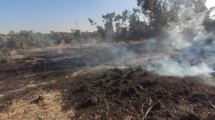 بالفيديو: حرائق في مستوطنات غلاف غزة بفعل البالونات الحارقة