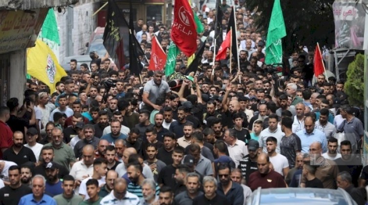 تشييع الشهيد ميلاد الراعي في مخيم الخليل