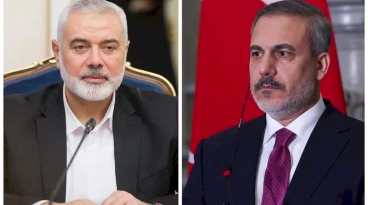 تفاصيل لقاء هنية مع وزير الخارجية التركي