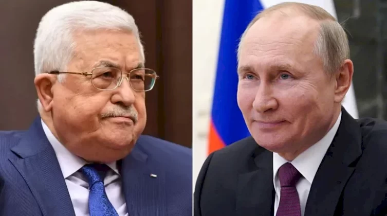 الرئيس عباس يهنئ بوتين بإعادة انتخابه رئيساً لروسيا
