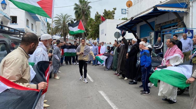 عشرات المظاهرات في المغرب دعما لغزة ورفضا للعدوان