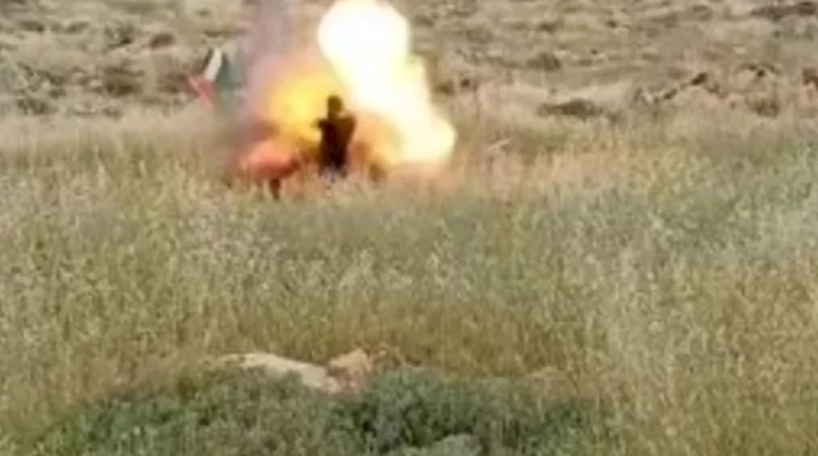 شاه- علم فلسطيني مفخخ ينفجر بمستوطن شرق رام الله