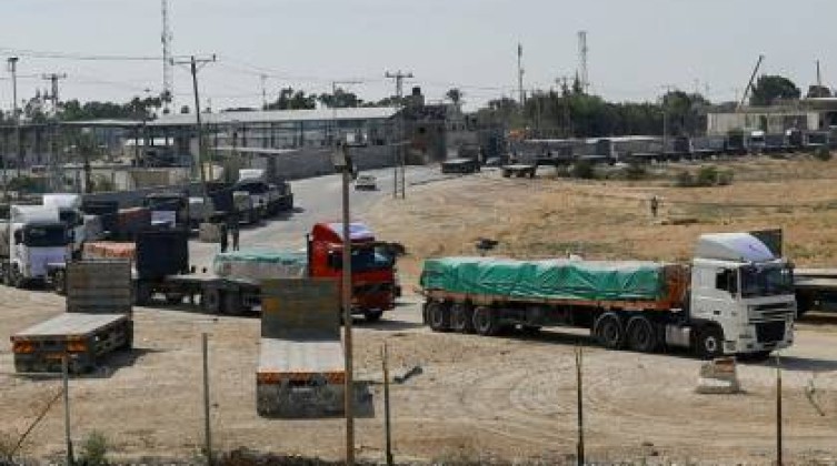 الجيش الإسرائيلي: قريباً ستدخل 500 شاحنة مساعدات إلى القطاع يومياً