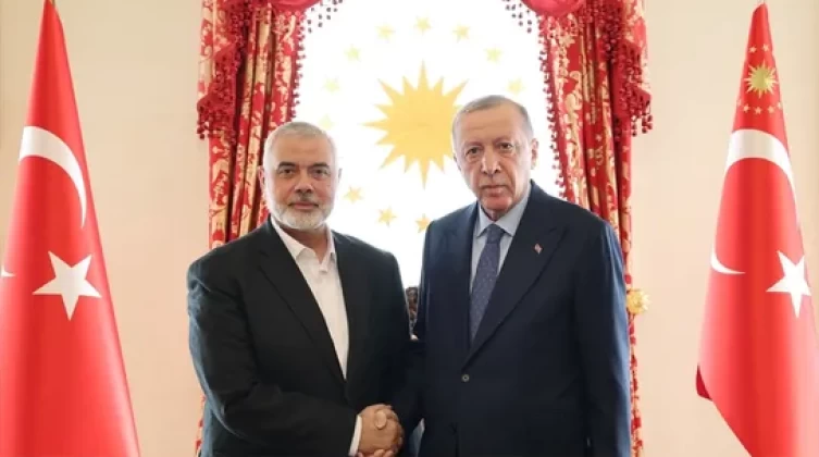 تفاصيل لقاء هنية مع أردوغان في إسطنبول