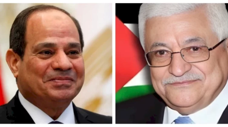 تفاصيل اتصال هاتفي بين الرئيس عباس ونظيره المصري