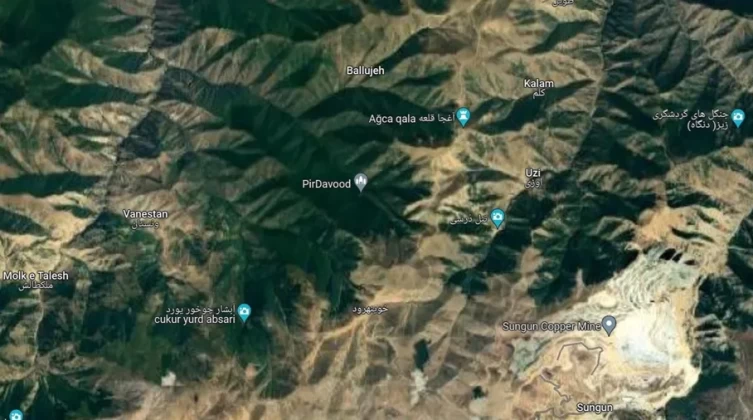 تعرف على المنطقة التي اختفت فيها طائرة الرئيس الإيراني